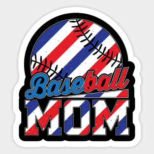 Baseball Mom Baseball Mama Mother's Day Sticker